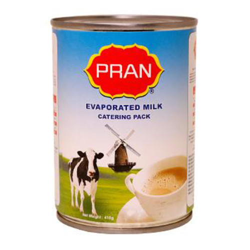 Pran Evaporated Milk 410Gm ctn 48pc